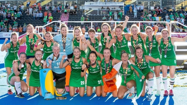 The Ireland women's hockey team are named RTÉ Sport Team of the Year