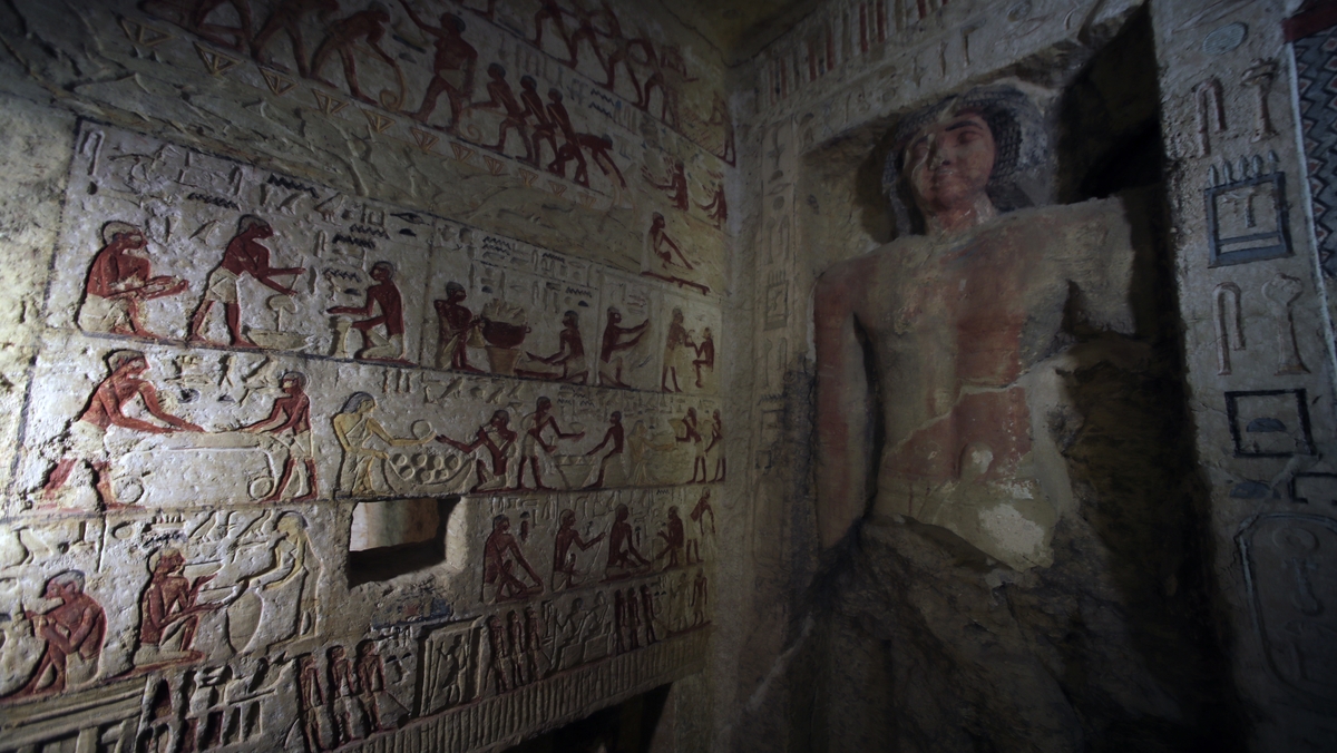 Egypt unveils 'one of a kind' ancient tomb, expects more finds
