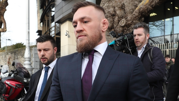 Conor McGregor has addressed the incident where he was filmed punching a man in the face in Drimnagh