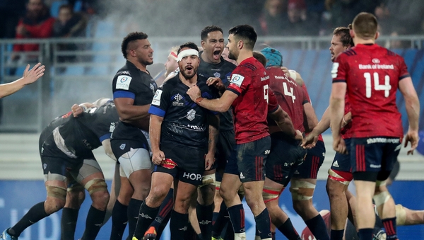 Tempers frayed during the game