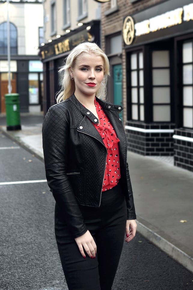 Hayley, played by Rebecca Grimes