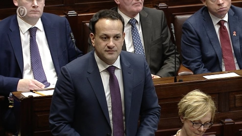 Leo Varadkar said that the Government will brief the Dáil on contingency measures for all potential outcomes of Brexit