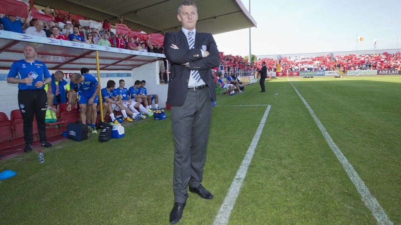 Ole Gunnar Solskjaer, pictured at the Showgrounds in Sligo