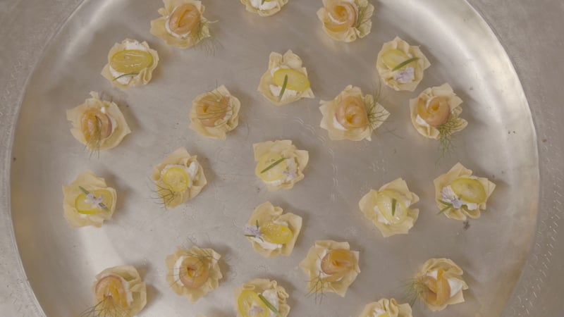 Raggedy Filo Tartlets