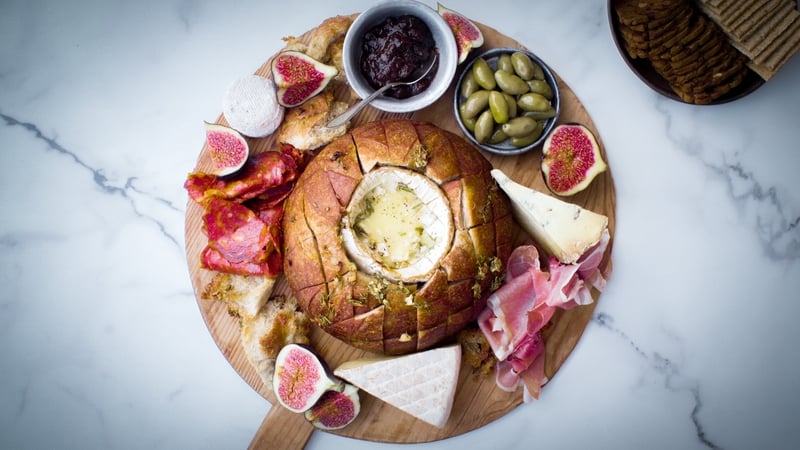 Baked Camembert Platter