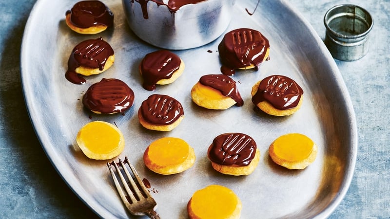 Gaz Oakley's vegan jaffa cakes