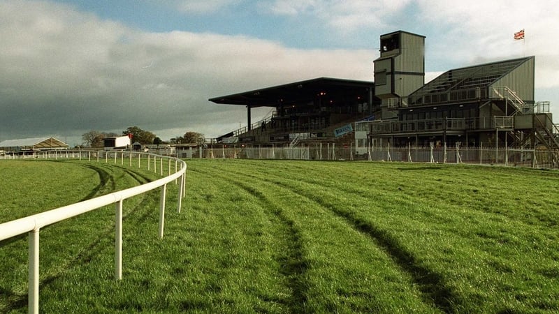 A view of the stand at Down Royal