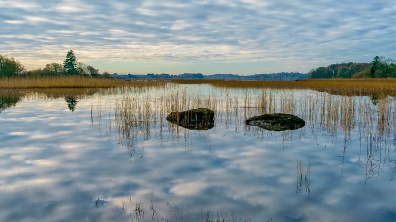 An image of Lough Cultra from Carsten Krieger's The River Shannon, Ireland's Majestic Waterway.