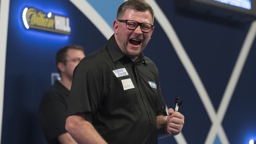 James Wade survived a scare