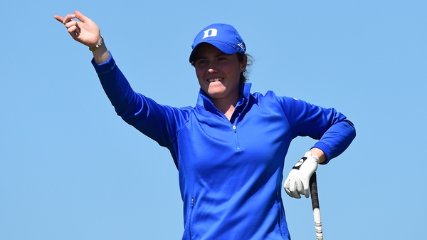 Leona Maguire is one shot clear