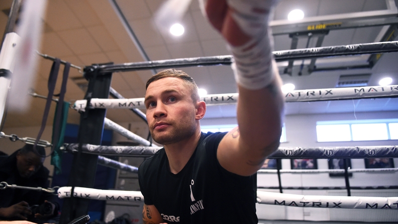 Carl Frampton: "The plan is to become a three-weight world champion. That's my goal."