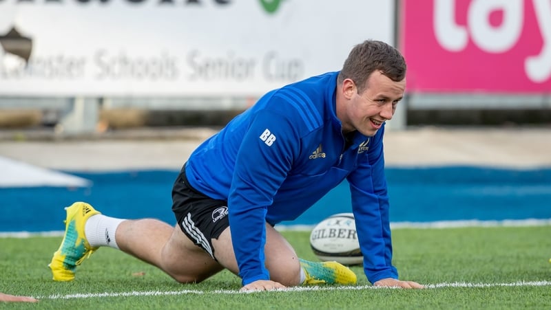 Bryan Byrne has made 32 appearances for Leinster since making his debut in 2014, but the majority of them have been as a replacement