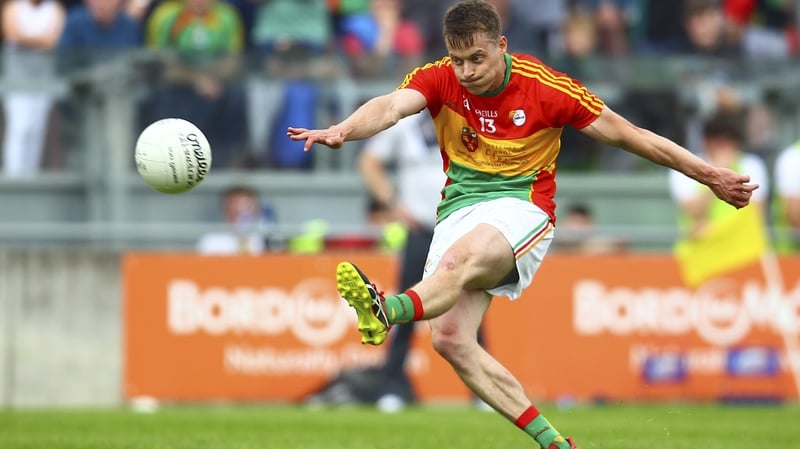 Paul Broderick starred in Carlow's Championship run