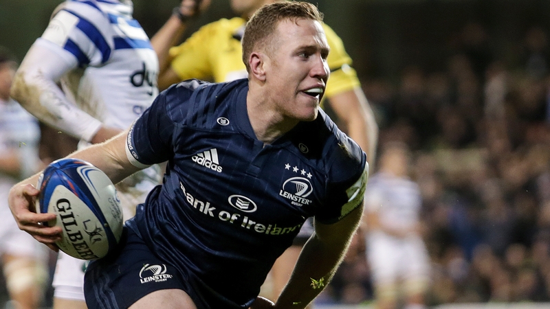 Rory O'Loughlin is one of only three players to keep his place in the Leinster team from last week's victory over Bath