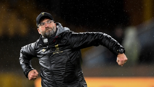 'If you want to do the headline 'Klopp says we need 105 points to win the title' then do it'