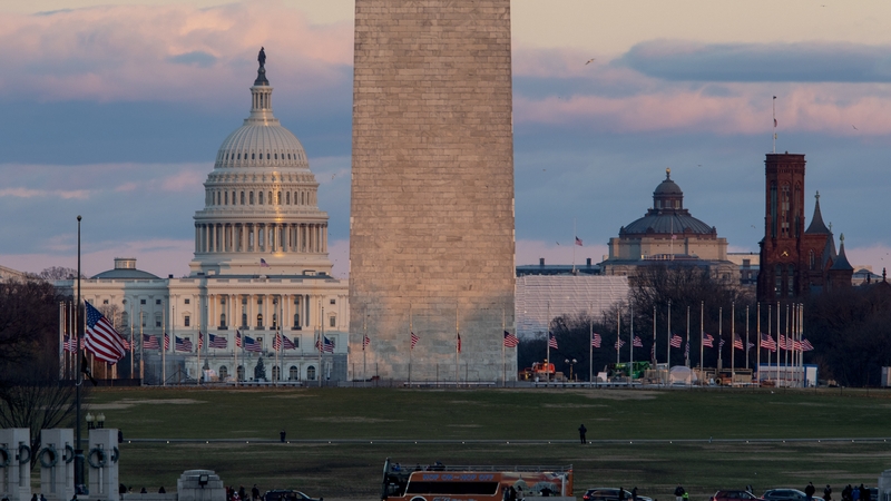 Congress meets in the US Capitol building in Washington