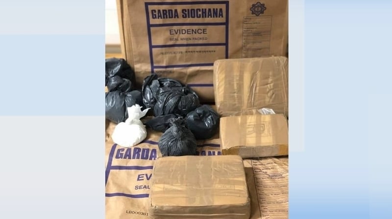 Gardaí say investigations following the seizure are ongoing