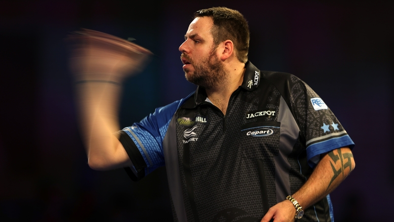 Adrian Lewis trounced Darius Labanauskas in tonight's third round clash