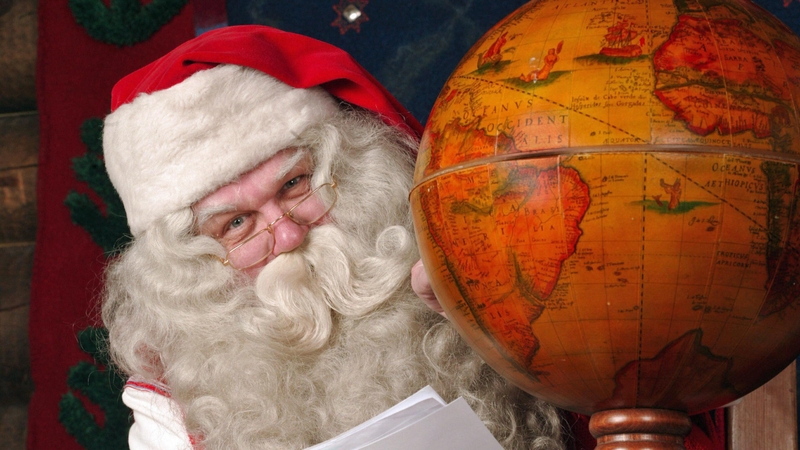 Santa is facing a long night ahead