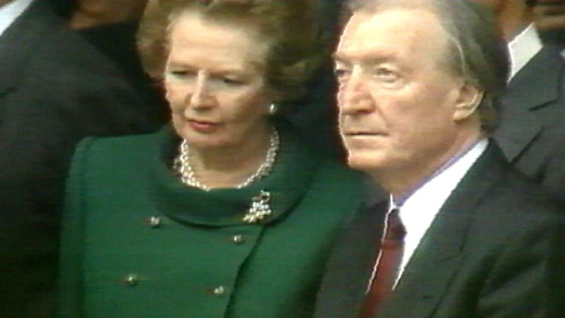 Margaret Thatcher and Charlie Haughey clashed over the IRA and the work of gardaí
