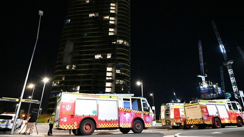 Police "identified there was a crack in the building", he added, alerting emergency services