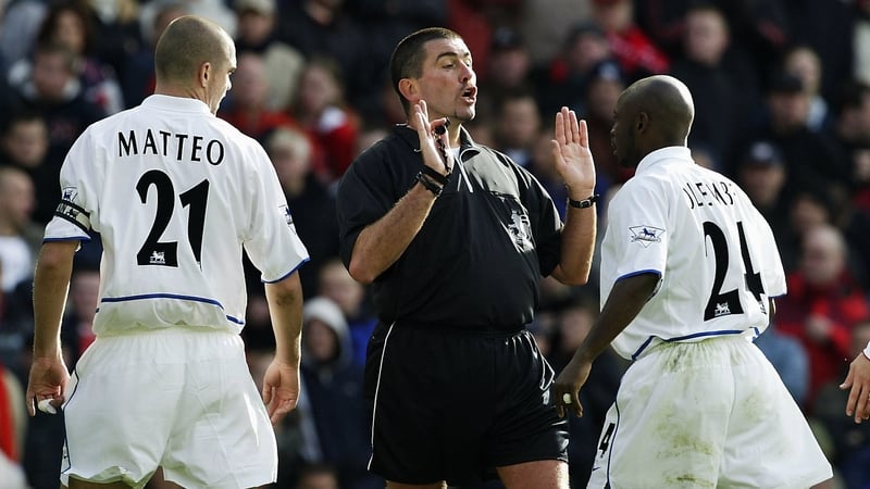 Former referee Jeff Winter felt the appreciation of the Kop