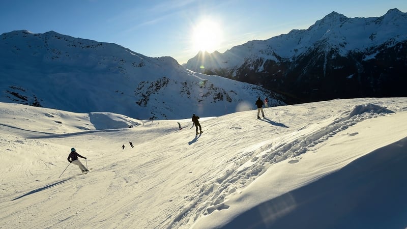 The boy was skiing with his parents when he was swept away in an avalanche