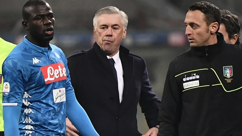 Carlo Ancelotti: "The next time we will stop playing and leave the pitch."