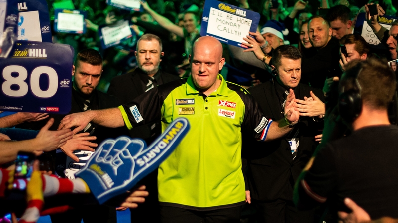 Michael van Gerwen was in exceptional form