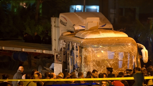 14 Vietnamese tourists had been travelling on the bus in total