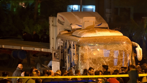 14 Vietnamese tourists had been travelling on the bus in total