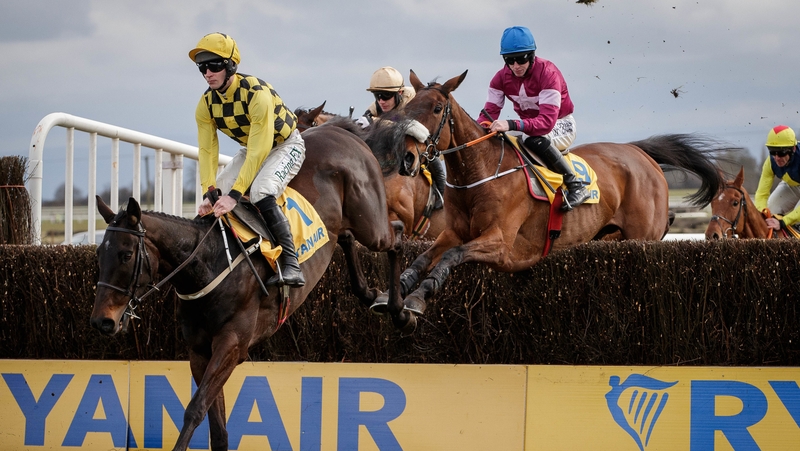 David Mullins on board Al Boum Photo on his way to winning the 2018 Ryanair Gold Cup