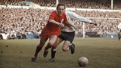 The late Peter Thompson in action