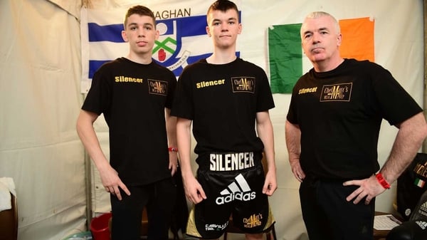 Stevie, Aaron and Fergal McKenna