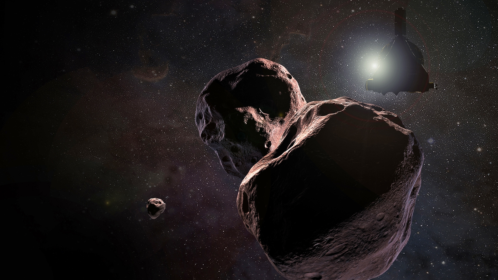 NASA probe reaches distant space rock for first time