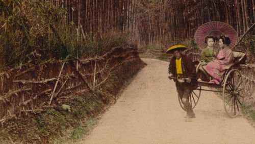 Kyoto scene from 1896. Kyoto was centuries prior to that the so-called (Japanese) Capital,`the only place for a civilised person to be.'