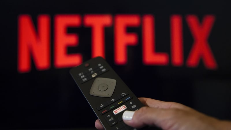 Netflix's 26% tumble after the bell erased about $40 billion of its stock market value