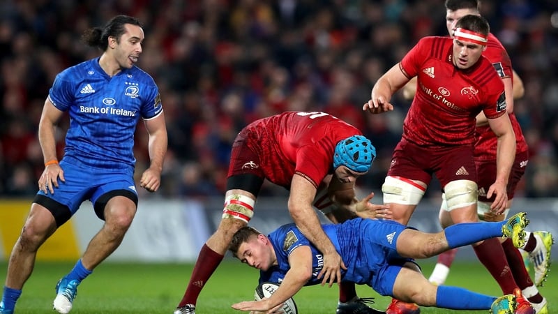 Jordan Larmour and Leinster suffered their third defeat of the season