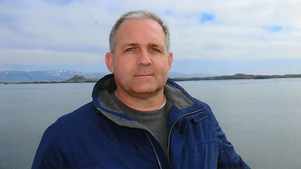 Paul Whelan, shown in this family photo, has been detained and charged by Russian prosecutors with espionage