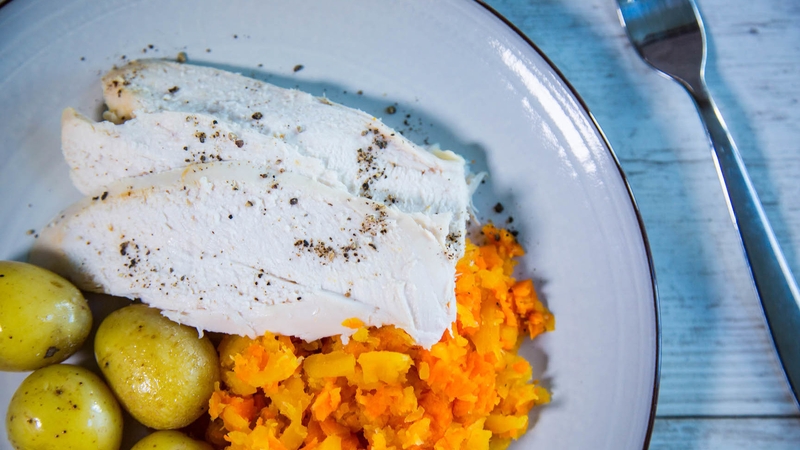 Lemon Rosemary Roast Chicken