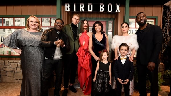 The cast of Bird Box: controversial images to go