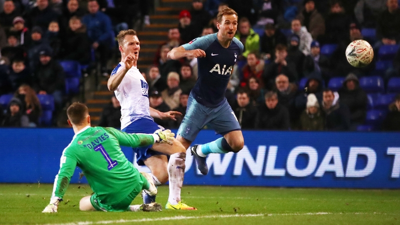 Harry Kane netted late on as a substitute