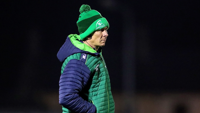 Connacht head coach Andy Friend in Galway last night