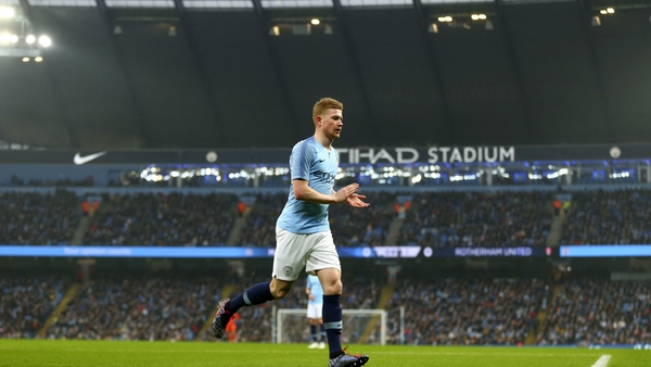 Kevin De Bruyne's Manchester City are in a proper title race this season