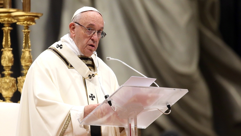 "I make a heartfelt appeal to European leaders to show concrete solidarity for these people," Pope Francis said