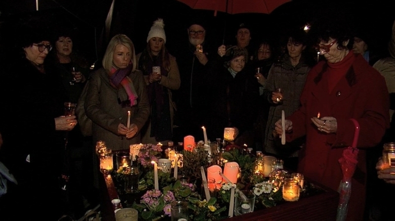 The vigil was organised by the Galway Council of Trade Unions