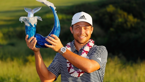 Xander Schauffele toasts a sweet success
