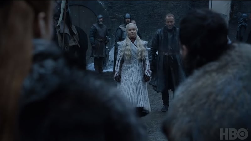 Daenerys arrives in Winterfell