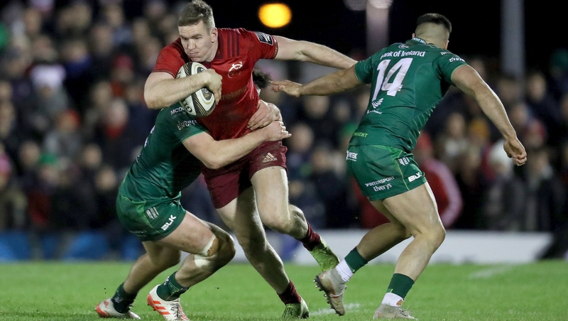 Chris Farrell picked up a knee injury in the last play of the game