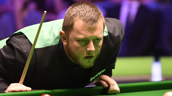 Allen began well with a break of 102